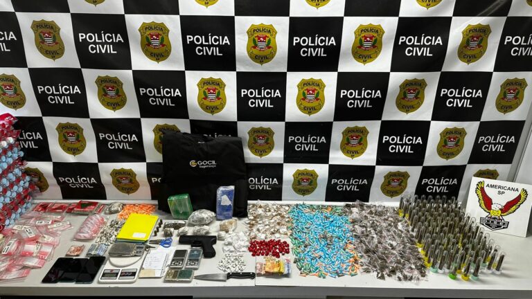 Casa de gerente do tráfico é alvo de busca e apreensão; mais de 5kg de drogas apreendidas