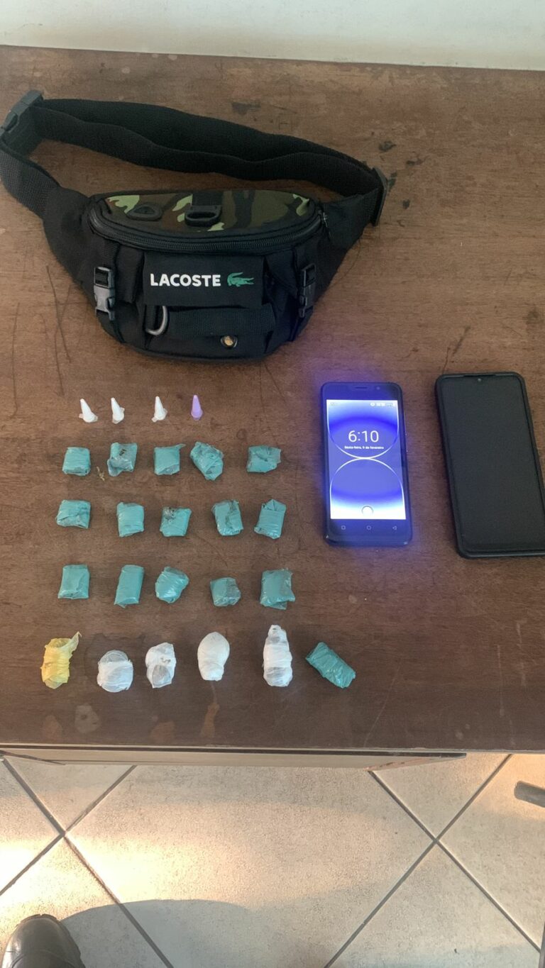 Dupla é presa durante o carnaval de Buritama por tráfico de drogas