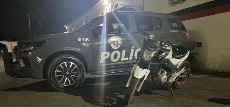 Homem é preso pelo BAEP com moto roubada e arma artesanal 2