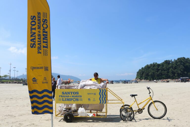 Projeto pioneiro no Litoral promete agilizar o combate ao lixo nas praias