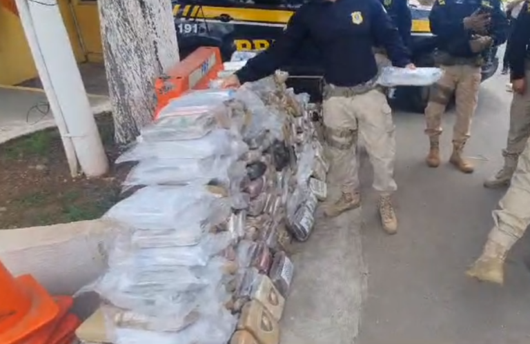 Casal é preso com mais de meia tonelada de drogas durante fiscalização de Carnaval