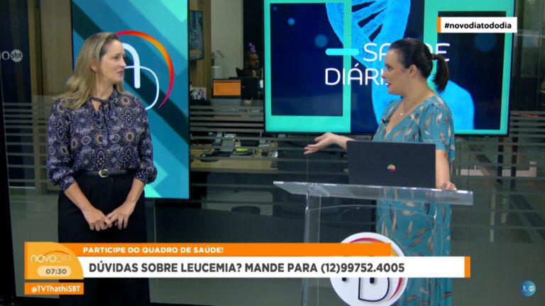 Hematologista fala sobre leucemia no quadro "Saúde Diária"