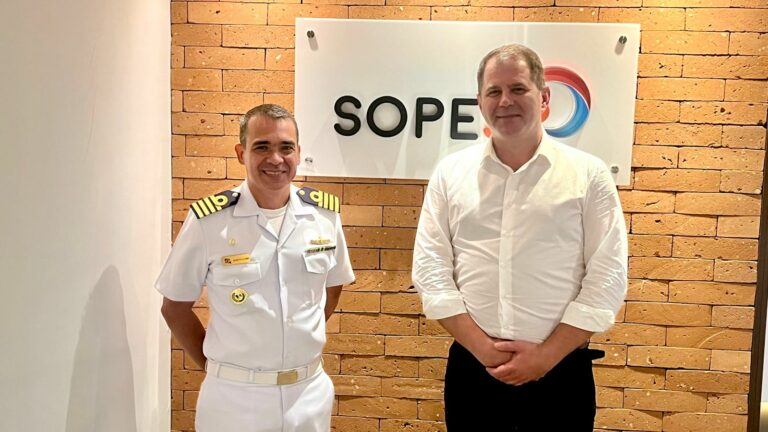 SOPESP recebe visita do novo Capitão dos Portos de São Paulo