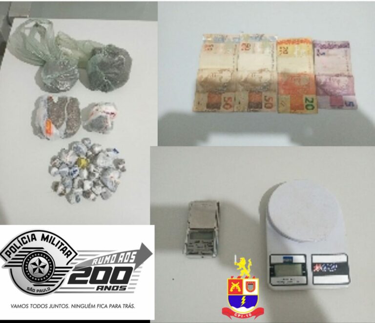 Polícia apreende drogas e detém menor de idade em operação policial em Penápolis