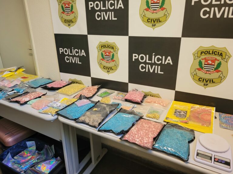 Polícia Civil prende homem com drogas sintéticas avaliadas em mais de R$1 milhão