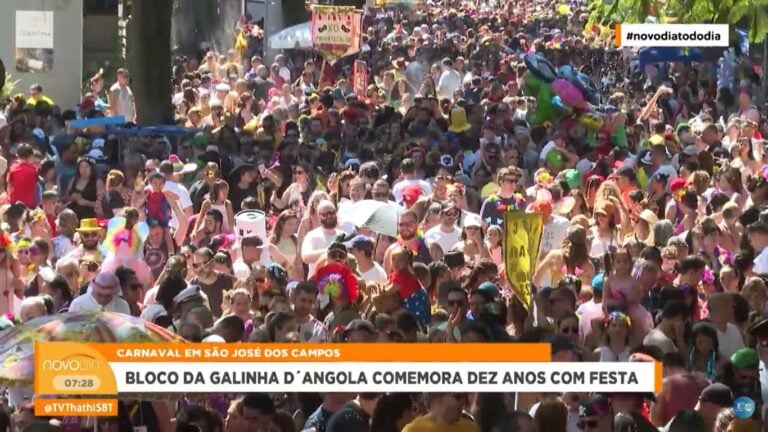 Bloco da Galinha d'Angola completa 10 anos em São José