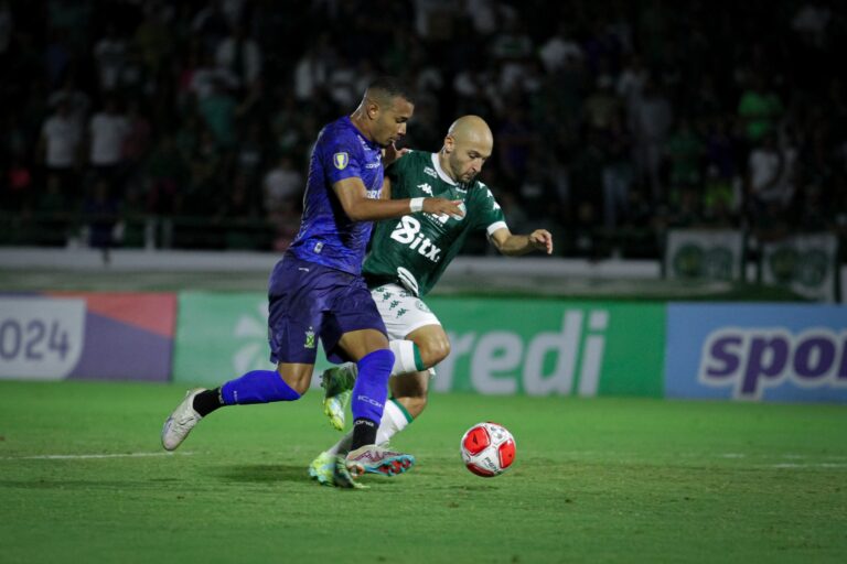 Guarani deixa vitória sobre o Santo André escapar, com dois gols no final. Foto: Raphael Silvestre/Guarani FC