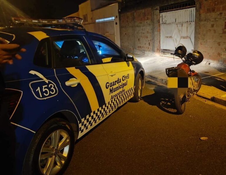 Homem é preso em Araçatuba por receptação de moto furtada e embriaguez ao volante