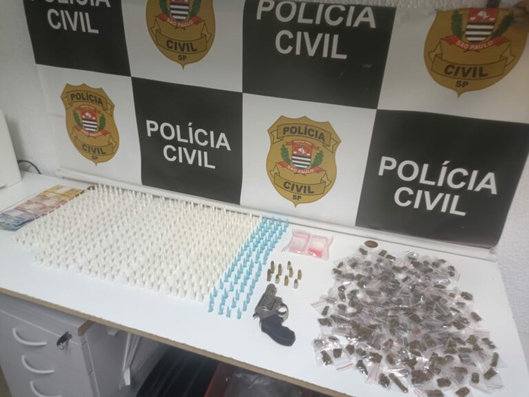 Ponto de distribuição do tráfico é encontrado perto de escolas