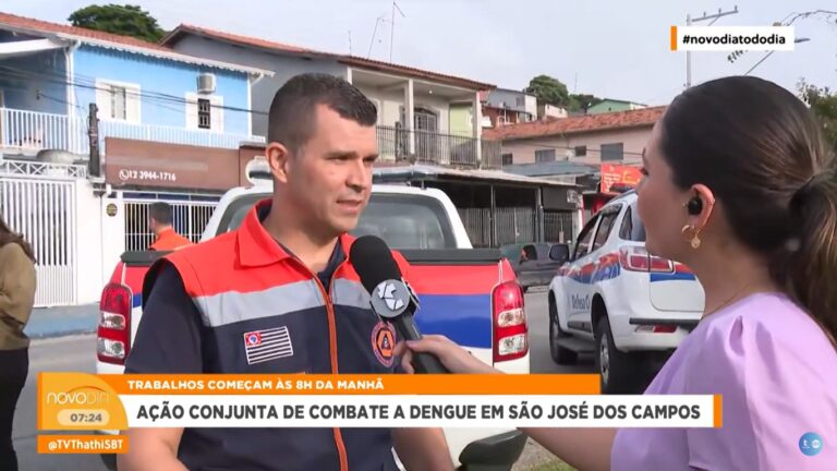 Operação interestadual de combate à dengue chega à São José