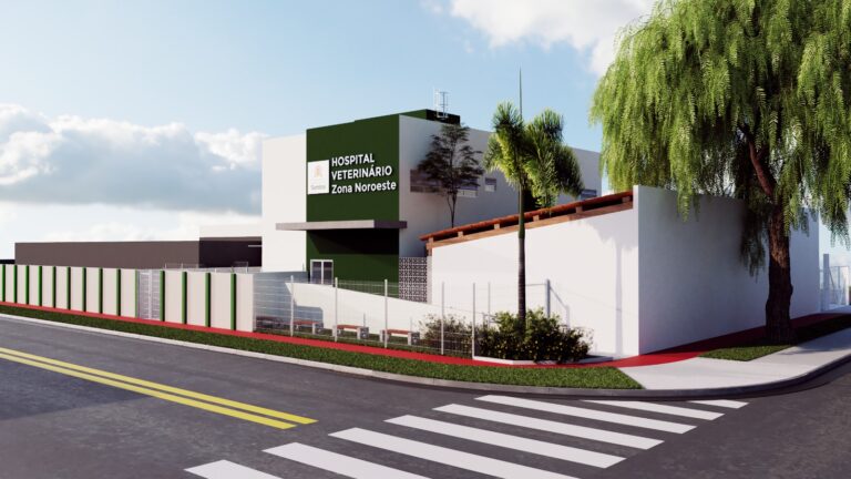 Construção do primeiro hospital veterinário municipal de Santos inicia em abril