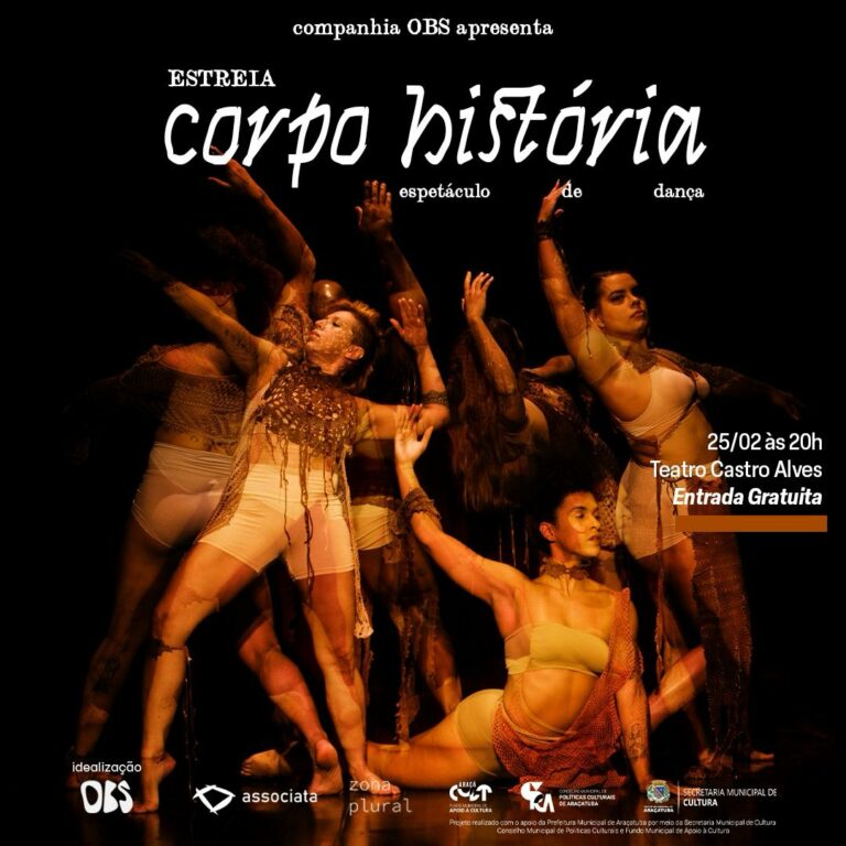 Araçatuba se prepara para receber o espetáculo “Corpo História” neste domingo