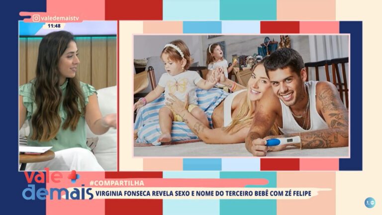 Virgínia Fonseca revela sexo do terceiro filho