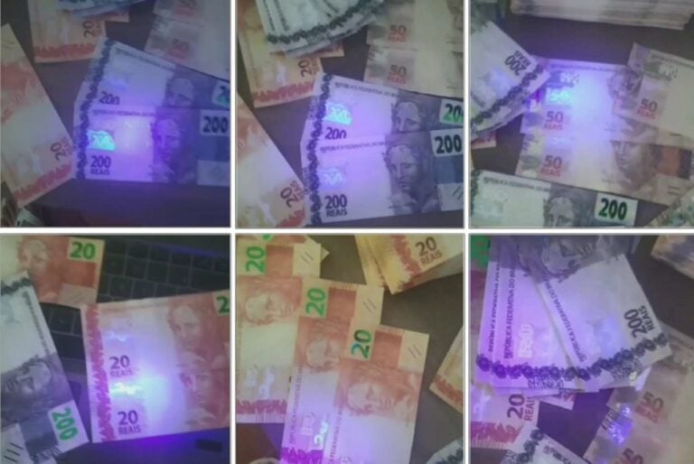 Polícia Federal cumpre mandado em casa de envolvidos com cédulas falsas em Santos