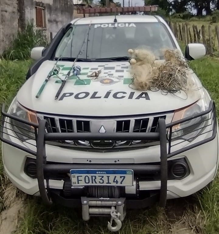 Trio é multado por pesca ilegal no interior de SP