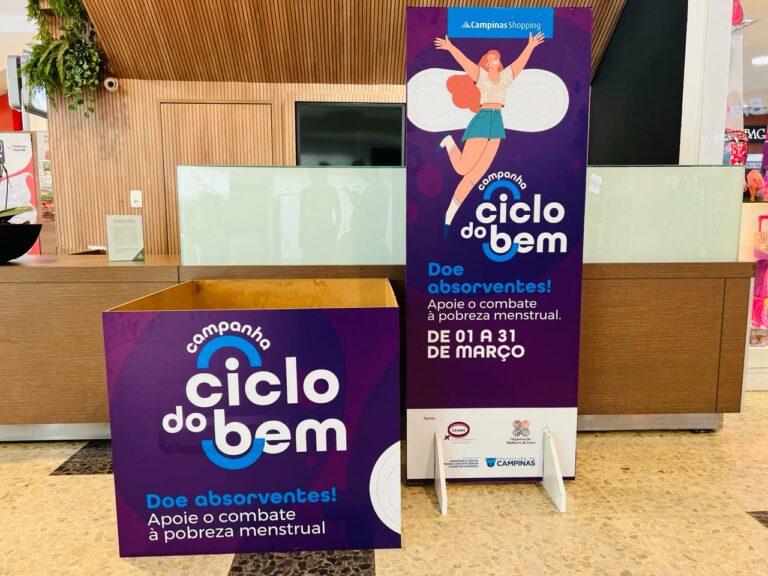 Shopping de Campinas realiza campanha “Ciclo do Bem”, durante o mês de março