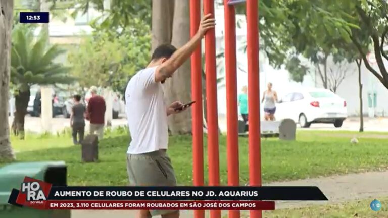 Bairro nobre de São José é alvo de roubos de celulares
