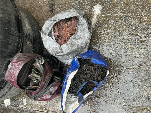 Mais um homem é preso furtando galpões incendiados da Receita Federal