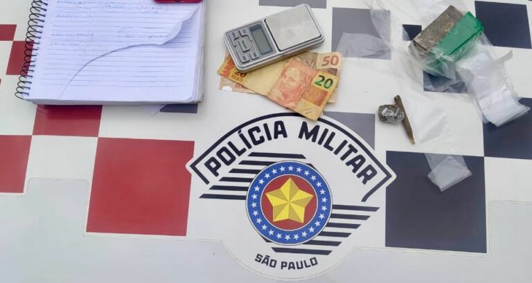 Adolescente de 16 anos é apreendido com drogas e motocicleta furtada em Ilha Solteira