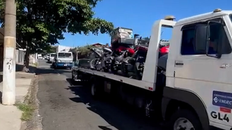 Guarda Municipal apreende 38 veículos em operação contra ‘pancadão’