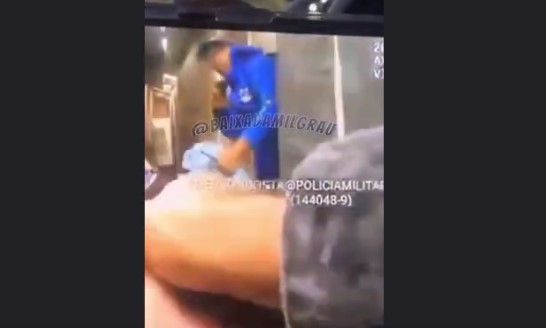 Câmera corporal grava o momento em que o PM da Rota é atingido com tiro no rosto em cidade do litoral; VÍDEO