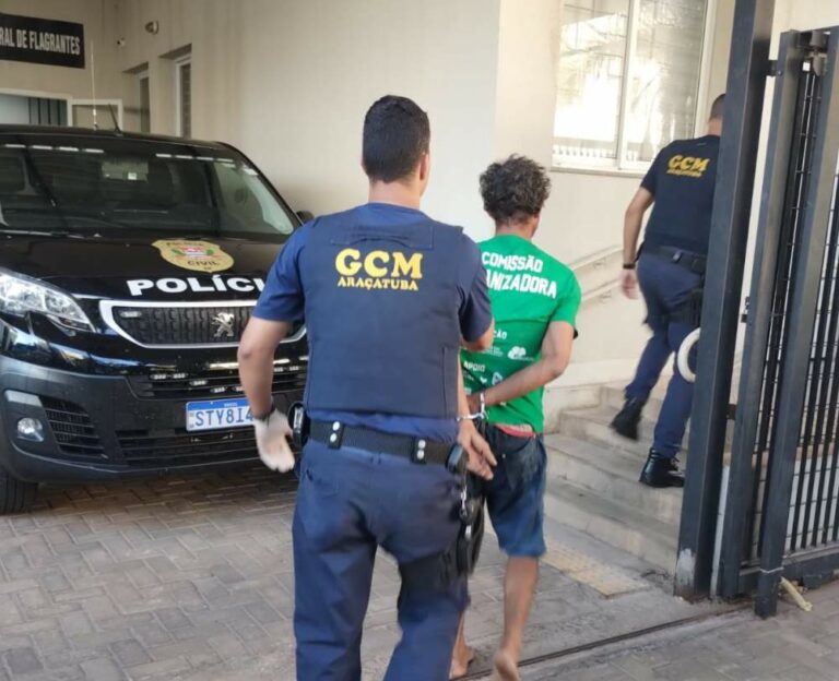 Homem é preso por furto no bairro São José em Araçatuba