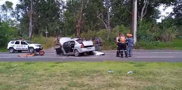 Acidente na Rodovia Lix da Cunha deixa uma vítima fatal
