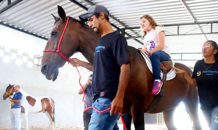 Programa de Equoterapia de Itanhaém abre inscrições