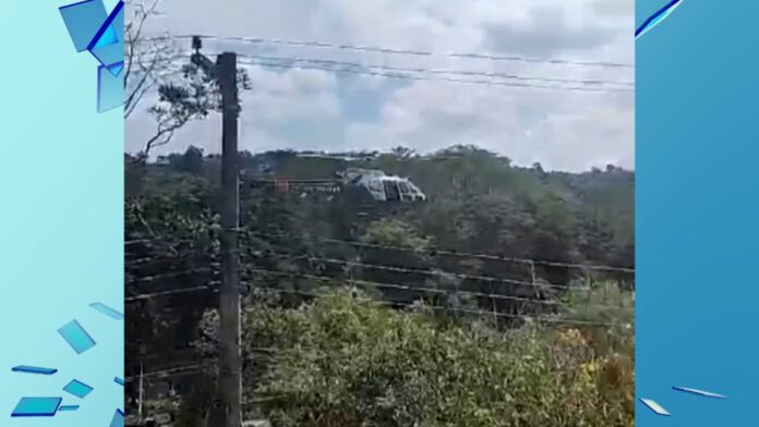 Explosão deixa feridos, mobiliza Bombeiros e Helicóptero Águia
