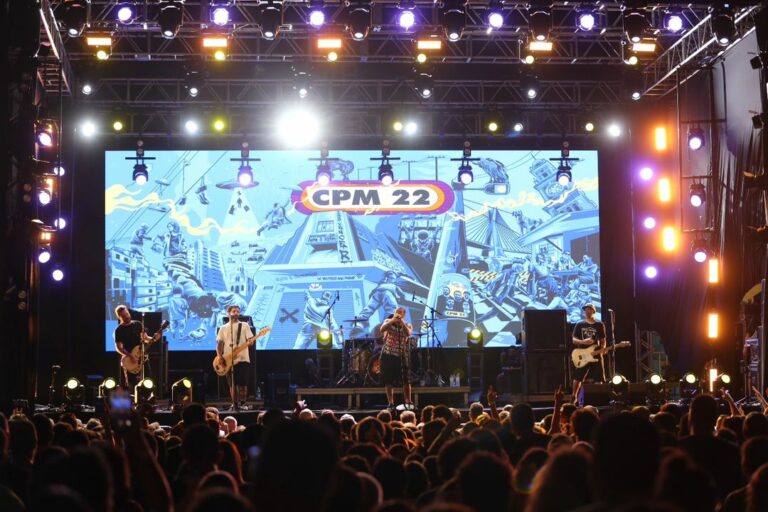 CPM 22 traz o rock dos anos 2000 para a região de Atibaia