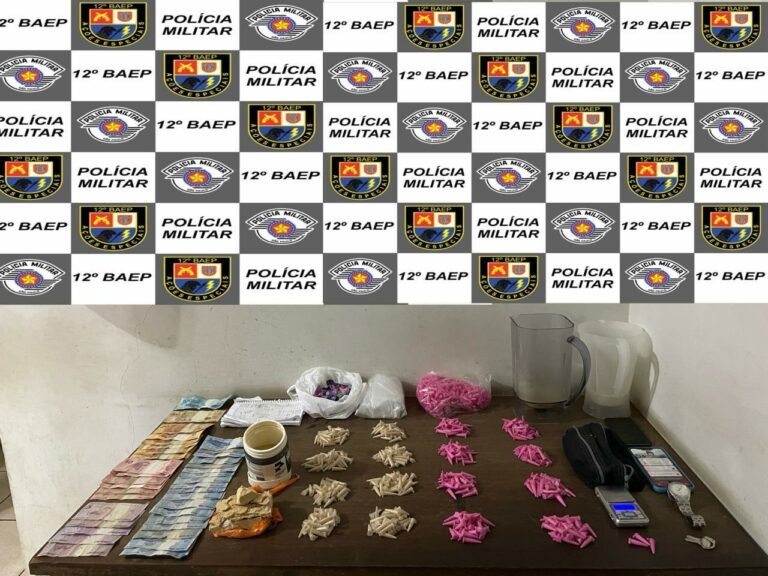 Polícia de Birigui prende suspeitos com drogas durante operação no bairro Cohab 3