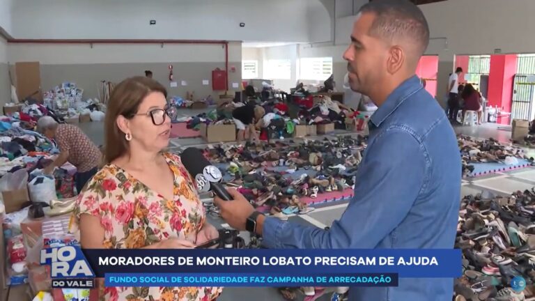 Monteiro Lobato arrecada doações para moradores após chuvas