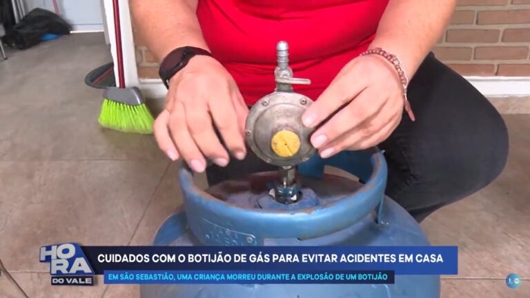 Saiba que cuidados tomar com botijão de gás para evitar acidentes