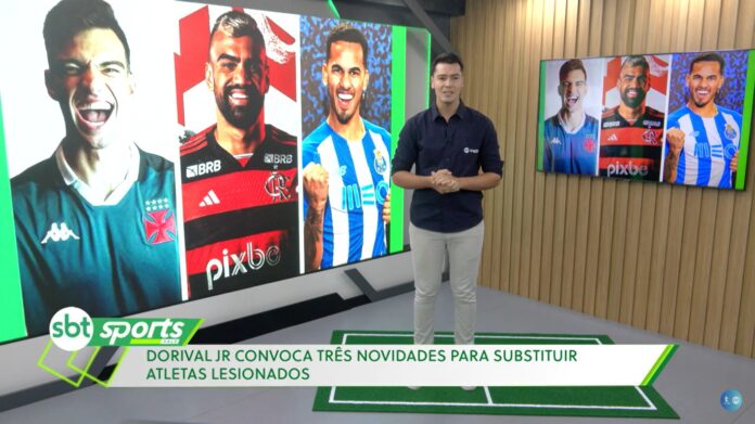 CBF convoca três jogadores para substituir atletas lesionados