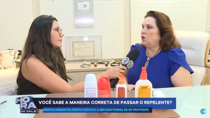 Saiba como aplicar o repelente de forma eficaz