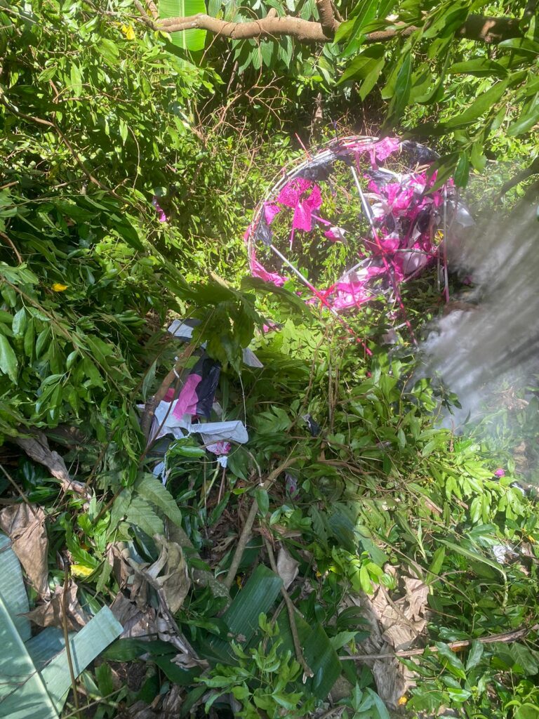 queda de balões em ilhabela