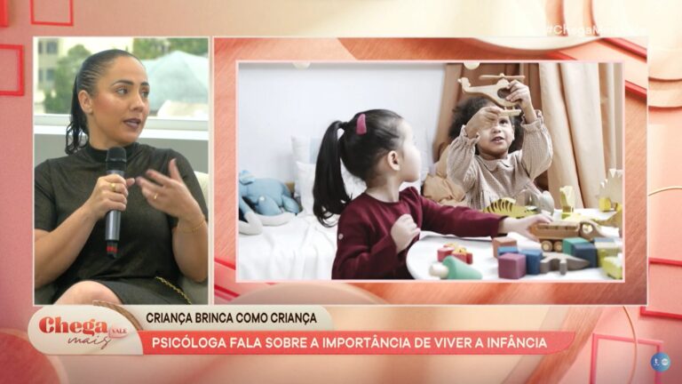 Psicóloga fala sobre a importância das brincadeiras para crianças