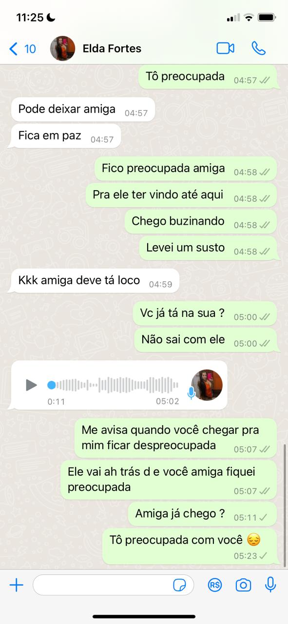 elda troca de mensagens lorena