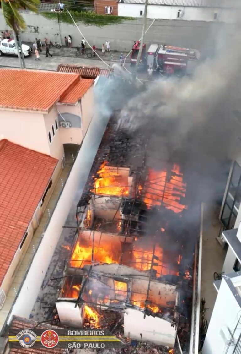 casa destruída incêndio em ssb