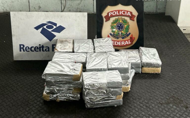 46kg de cocaína são encontrados no Porto de Santos