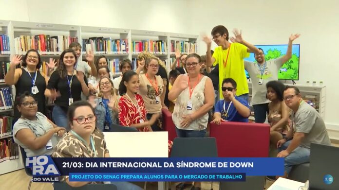 Senac Taubaté trabalha inclusão de pessoas com síndrome de Down