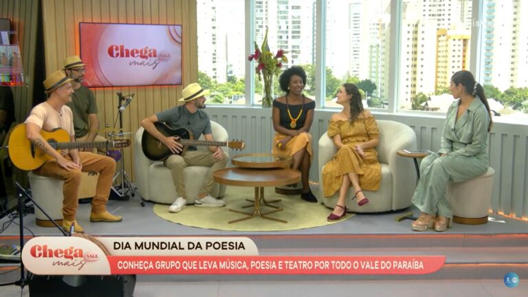 Grupo de artistas leva música, poesia e teatro para todo Vale do Paraíba