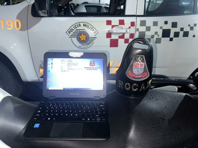 Homem é preso com notebook roubado do Governo de SP em São José