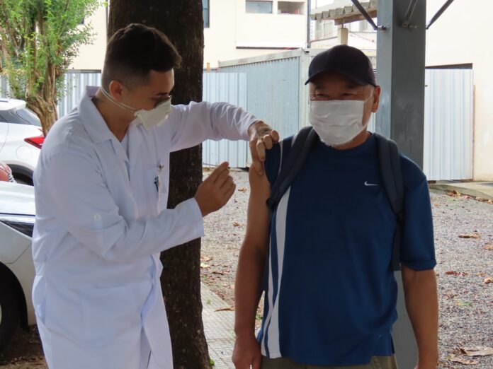 Vacinação contra gripe começa hoje em Pinda Vacinação contra gripe começa hoje em Pinda