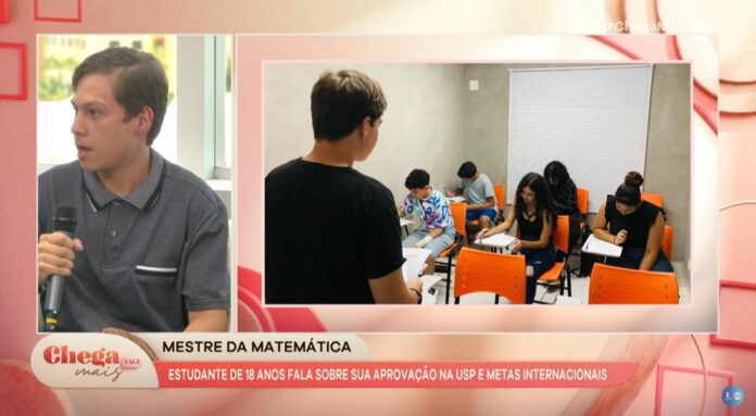 Mestre de matemática: Estudante de 18 anos é aprovado na USP