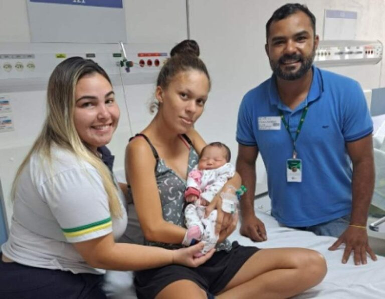 Equipes da Via Rondon fazem parto em praça de pedágio