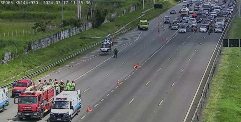 O acidente foi na Rodovia Dom Pedro, sentido rod. Anhanguera.