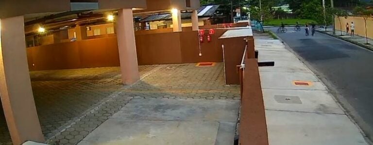 Mulher é perseguida durante tentativa de assalto em Guarujá; veja o vídeo