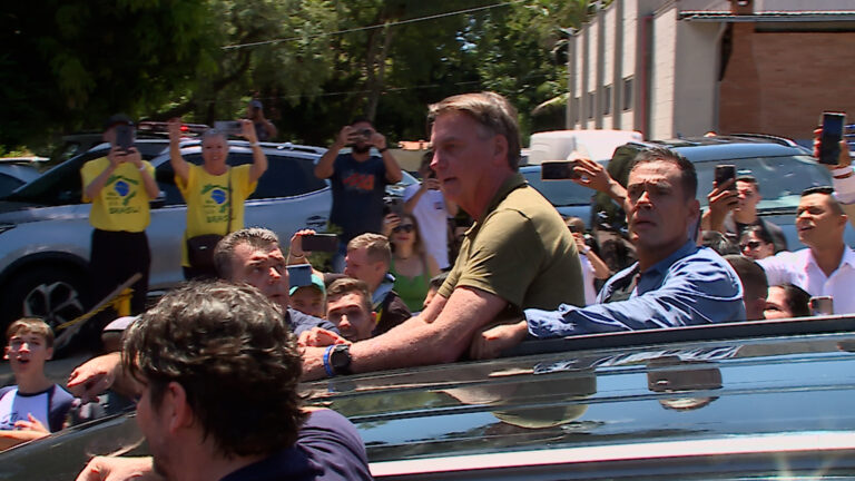 Ex-Presidente Jair Bolsonaro esteve em Santa Bárbara D´Oeste