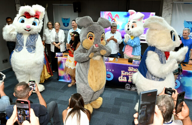 Campinas inicia "Show Encantado de Páscoa" com programação gratuita
